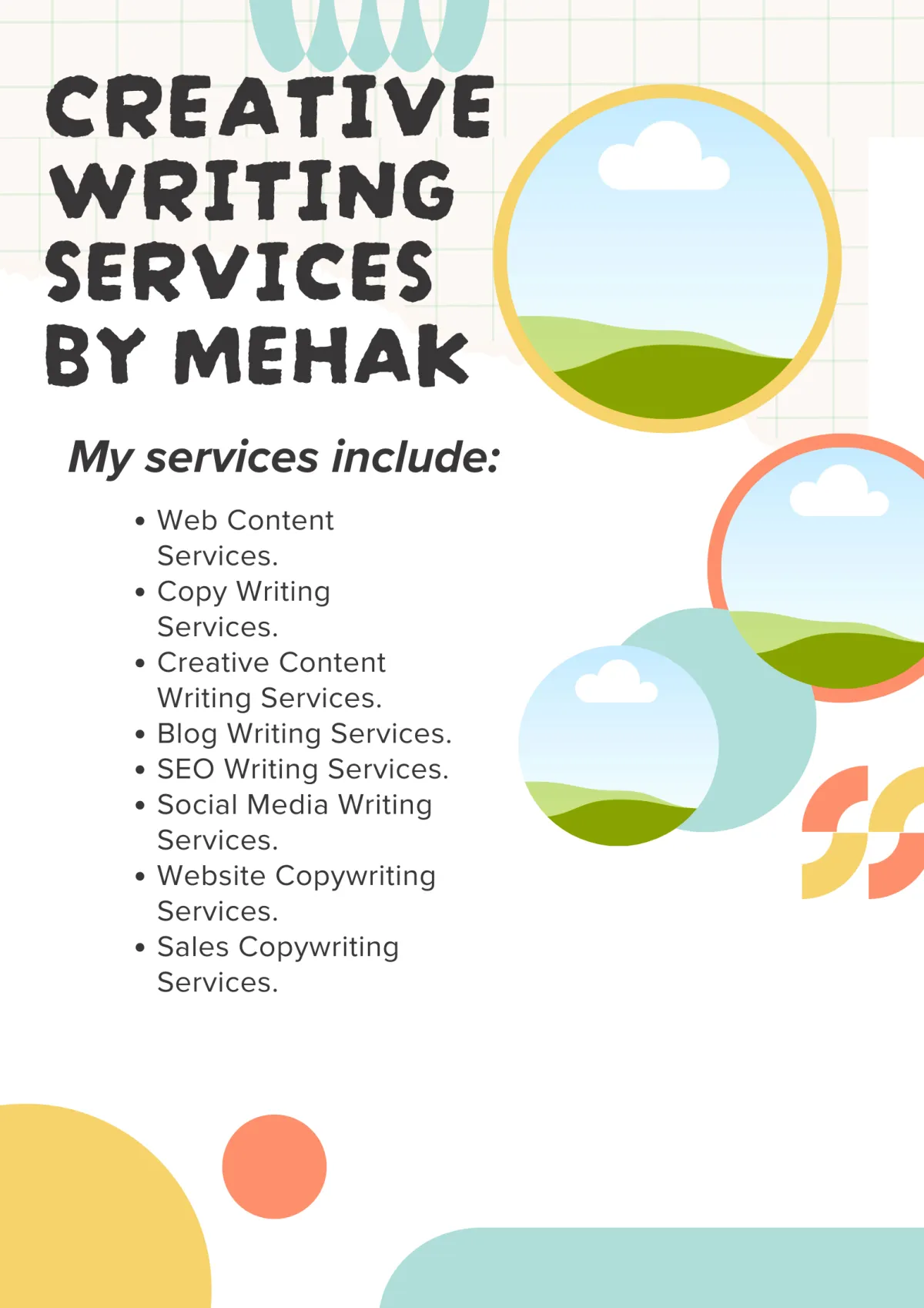 I will write engaging and appealing content for your website