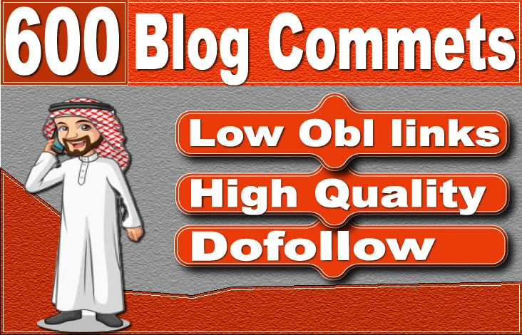 I will create 600 blog comments dofollow seo backlinks on high authority