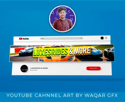 Eye-Catching YouTube Cover Art & Facebook Cover Design