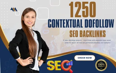 build 1250 Contextual backlinks in 3 days