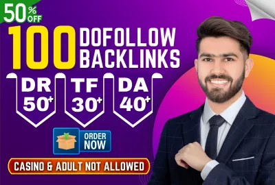 Create 100 High Quality Dofollow & Permanent Backlinks
